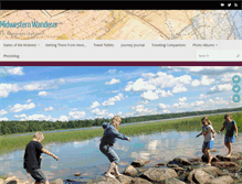 Tablet Screenshot of midwesternwanderer.com
